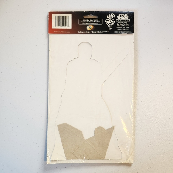 Vintage Star Wars Episode One ObiWan Kenobi Sealed NOS Dresser Standee Cardboard - Picture 4 of 7